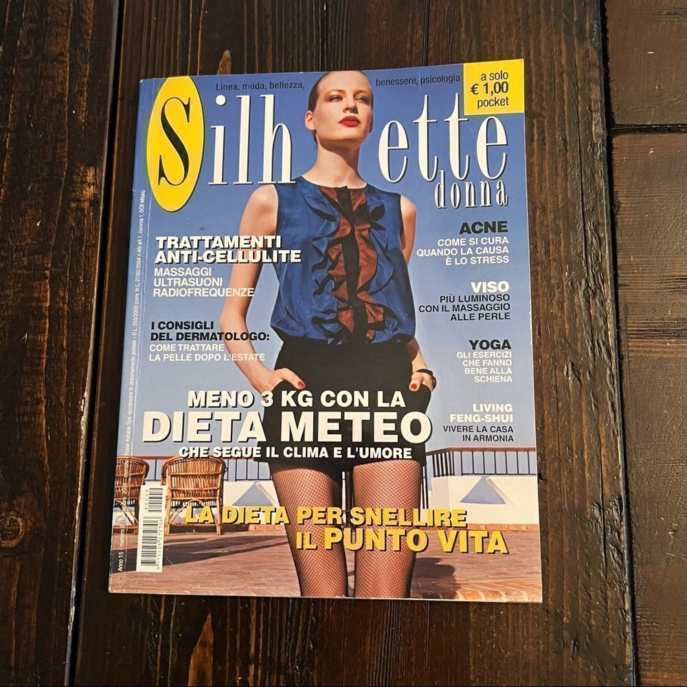 Siñhette Donna Italian Fashion Magazine September 2008